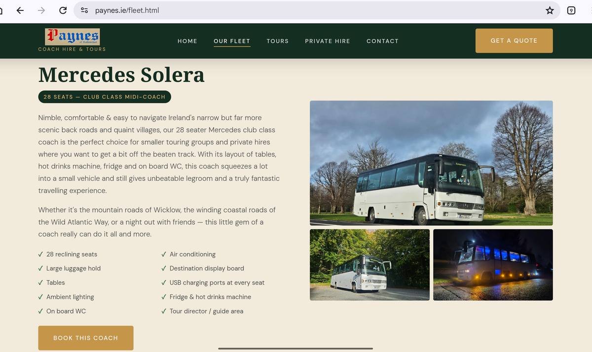 Paynes fleet page